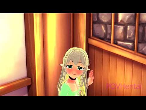 ❤️ (Trap) Elvish mjakazi hukusaidia kunawa uso wako. Pono ya kujitengenezea nyumbani ﹏